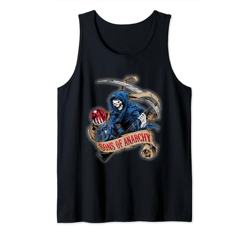Sons of Anarchy Reaper & Logo Tank Top