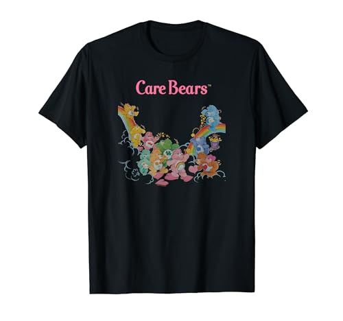 Care Bears Vintage Classic Rainbow Group Heart Poster T-Shirt