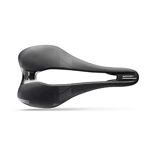 Selle Italia SLR Boost TM Superflow L Road Bike Saddle - for Men and Women, 248 x 145mm, Unisex, 218g, Black