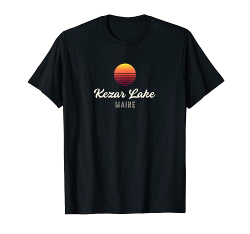 Kezar Lake MAINE Bass Fishing T-Shirt