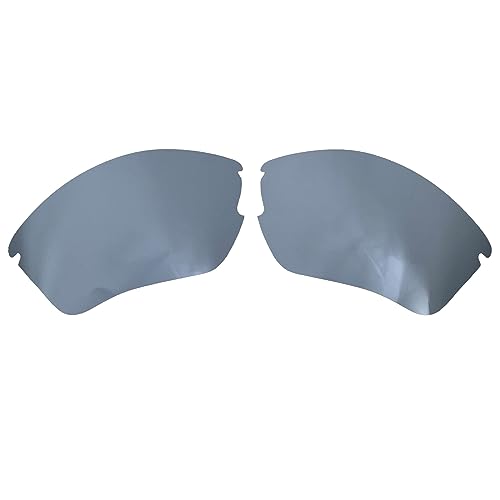 xyqrenrr Polarized Replacement Lenses for Smith Optics Approach Max Sunglasses (sliver)