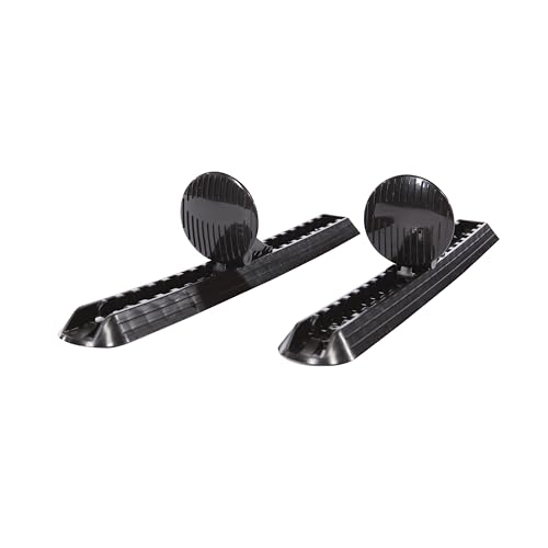 Pelican Adjustable Kayak Foot Brace/Pegs with Trigger Lock - Set of 2 - Black