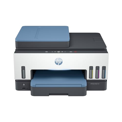 HP Smart Tank 7602 Wireless All-in-One Ink Tank Printer with 2 years of ink included, Print, scan, copy, fax, Best for home, Refillable ink tank (28B98A)