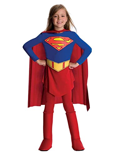 Rubie's DC Comics Supergirl Child's Costume, Large , Red