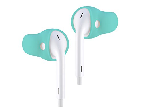 ACOUS Design Purest Earbuds Covers Anti-Slip Sport Covers Compatible with Apple EarPods and AirPods (Light Blue)