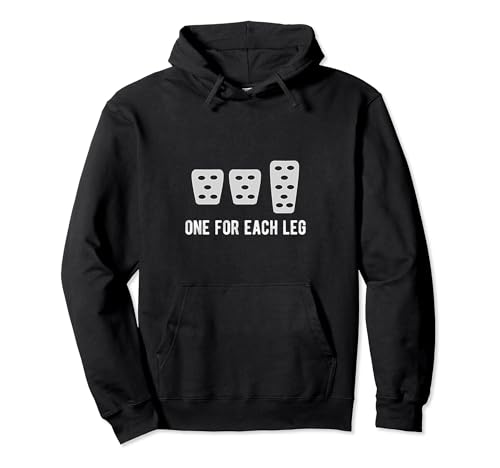 One For Each Leg Manual Transmission Shift Car Lover Hoodie