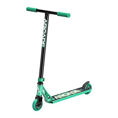 ARCADE Rogue BMX Pro Scooter - Skatepark Scooter for Tricks - Scooter Pro Trick Scooters - Beginner Stunt Scooters for Kids & Pre Teens Ages 7 Years & Up - Boys & Girls Colors Monopatin Scotter (Teal)