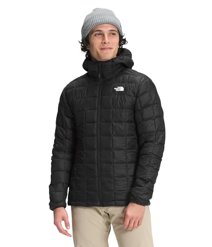 THE NORTH FACE Men's ThermoBall Eco Hoodie 2.0 (Standard and Big Size), TNF Black, Medium