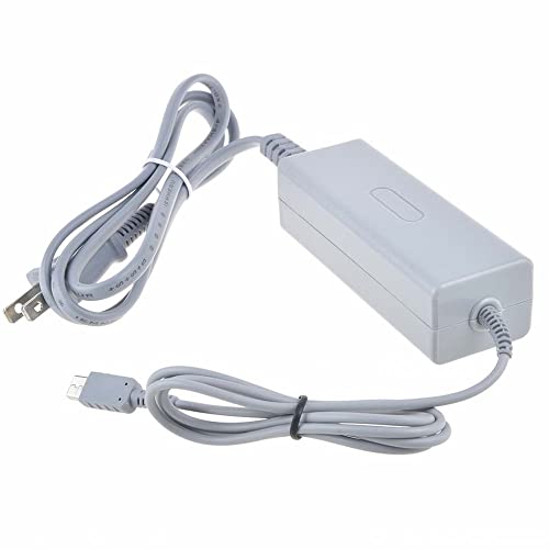 CJP-Geek Home Wall Charger Adapter Power Supply Replacement for Nintendo Wii U Gamepad Grey