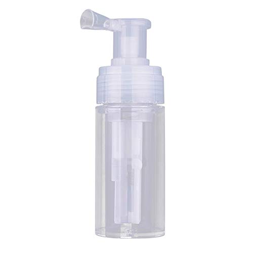 AKOAK 1 Pack 110ml Portable Detachable Travel Spray Bottle Container PET Cosmetics Bottle Transparent Dry Powder Spray Bottle