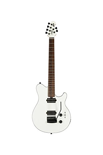 Sterling By MusicMan 6 String Sterling by Music Man Axis AX3S Electric Guitar Body, Right, White with Black Binding (AX3S-WH-R1)