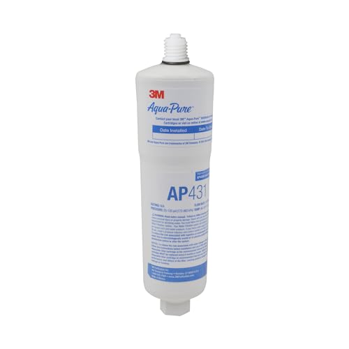 3M Aqua-Pure Whole House Scale Inhibition Inline Replacement Water Cartridge AP431, For Aqua-Pure System AP430SS