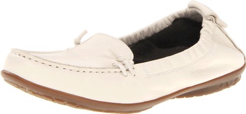 Hush Puppies Women's Ceil MT Slip-On Loafer,Off White Leather,10 M US