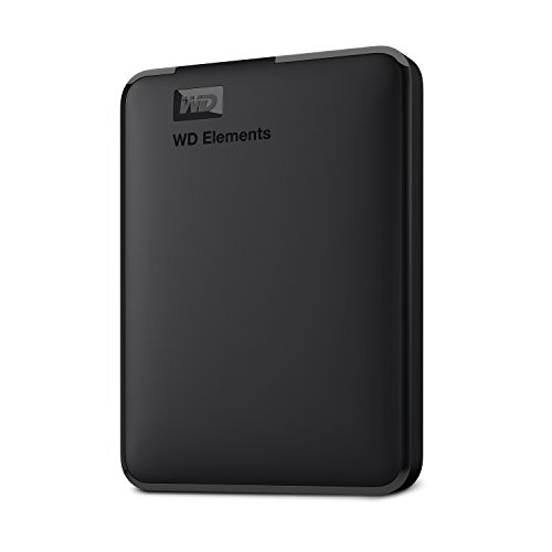 WD 4TB Elements Portable HDD, External Hard Drive, USB 3.0 for PC & Mac, Plug and Play Ready - ‎WDBU6Y0040BBK-WESN