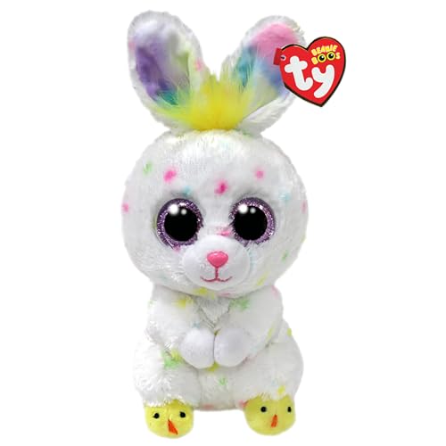 Ty Beanie Boo Dusty - White Easter Rabbit - 6'