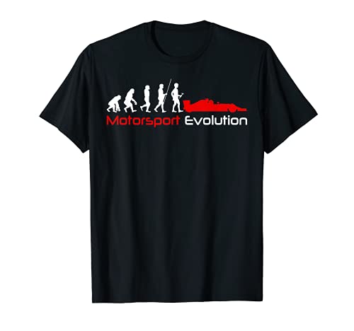 Motorsport Evolution T-Shirt for Motorsports Lover