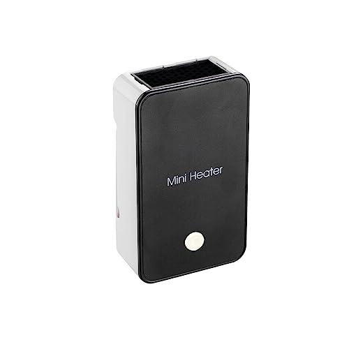 Safety Energy-saving Heater Mini Portable Room Office Desktop Electric Fan Heater Air Warmer Black