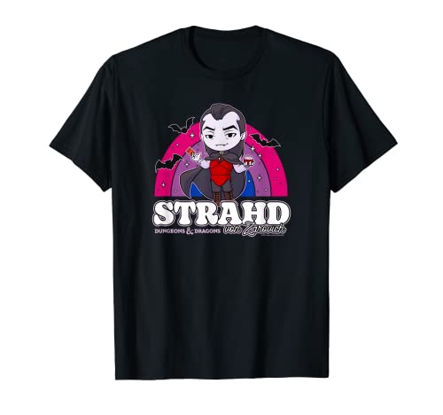 Dungeons & Dragons Strahd Von Zarovich Bisexual Pride T-Shirt