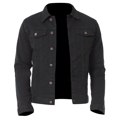 4XL - Black - Cotton - Tom Hardy Jacket