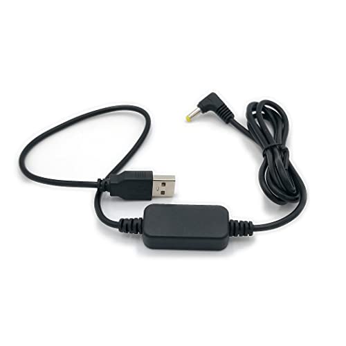 Fumei USB Power Supply Charger Cable Compatible with Yaesu VX-5R VX-6R VX-7R VX-8R FT-2DR FT-70DR FT-270R Walkie Talkie