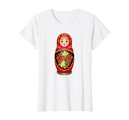 Matryoshka Beautiful Russian Nesting Doll T-Shirt
