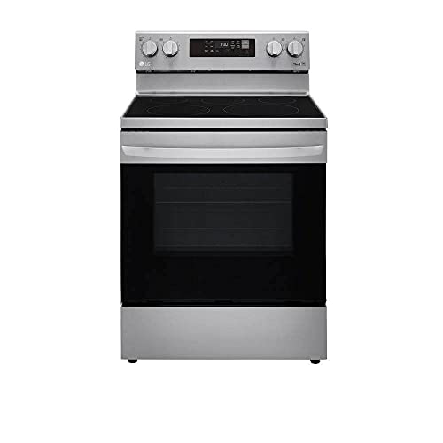 LG 6.3 Cu. Ft. Stainless Steel Smart Electric Single Oven Range With AirFry