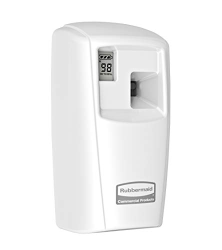 Rubbermaid Commercial Products - 1793532 Microburst Automated Odor-Controlling Aerosol Air Care System, MB3000 Dispenser, White