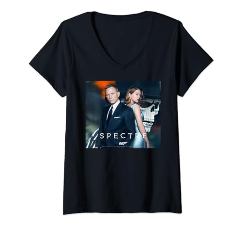 Official James Bond 007 Spectre V-Neck T-Shirt