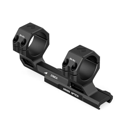 Arken Optics Rigid Precision Scope Mount 30mm 20 MOA Cantilever Riflescope Mounts for Precision Shooting