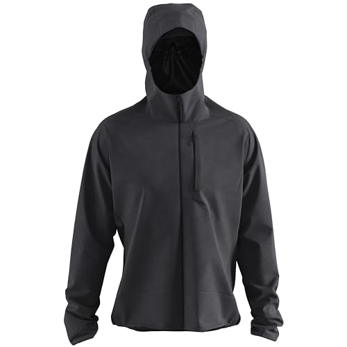 Salomon Men's Standard Shell Jacket, DEEP Black, Large