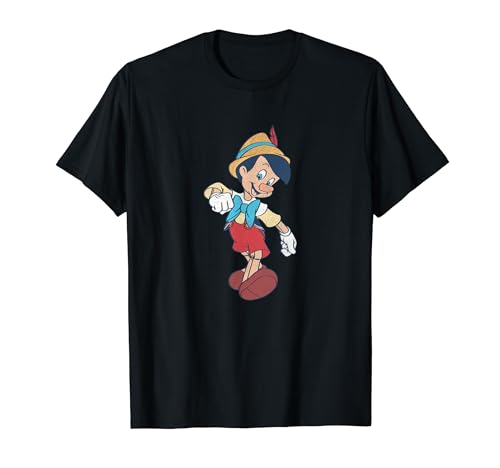 Disney Pinocchio Strutting With A Smile Full Body T-Shirt