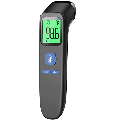 No-Touch Thermometer for Adults and Kids, Digital Accurate Baby Thermometer with Fever Alarm, 1 Second Fast Result, FSA HSA Eligible, Easy to use, 2 in 1 Mode