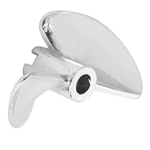 WNSC RC Boat Propeller, Large Thrust Aluminium Alloy Propeller with 1Pc for UDI RC Boat for PC Ship Player for FeiLun FT016 FT007 FT012 FT009 FT011 FT010 FT016(Silver S)