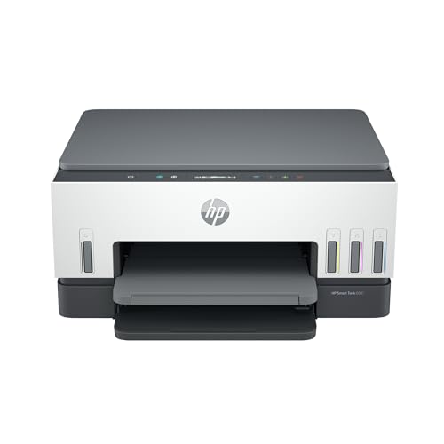 HP Smart -Tank 6001 Wireless Cartridge-Free all in one printer, this ink -tank printer comes with up to 2 years of ink included, with mobile print, scan, copy (2H0B9A)