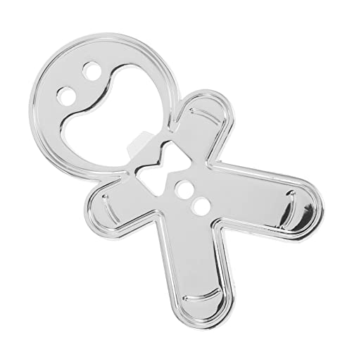 NOLITOY Gingerbread Man Bottle Opener Wine Bottles Opener Bottle Opener Keyring Wine Lid Remover Manual Can Opener Bottle Opening Tool Holiday Items Multifunction Stainless Steel