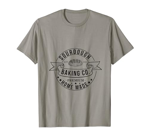 Retro Sourdough Baking Co. Wake And Bake In My Sourdough Era T-Shirt