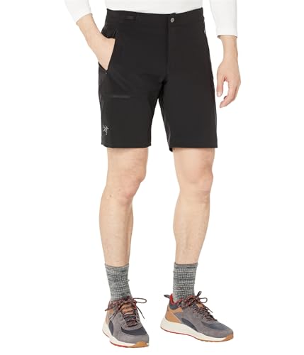 Arc'teryx Gamma Lightweight Short 9 Men's | Light Durable Warm-Weather Hiking Short | Black, 28