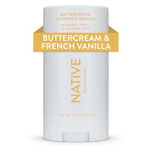 Native Deodorant Contains Naturally Derived Ingredients | Seasonal Scents Deodorant for Women and Men, Aluminum Free with Baking Soda, Coconut Oil and Shea Butter | Buttercream & French Vanilla