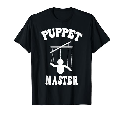 Groovy Puppet Master tee cool Ventriloquist Outfit Puppet T-Shirt