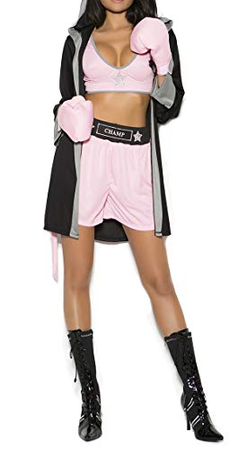 Hotspot Champion Boxer Sports Theme Adult Cosplay Costume Set (Small)