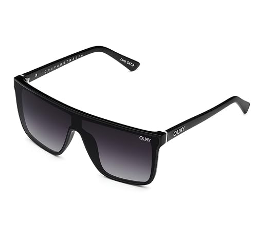 Quay Women's Nightfall Oversized Sunglasses, black/smoke polarized