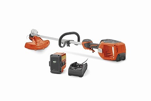 Husqvarna WeedEater 320iL Cordless String Trimmer with Battery and Charger, 16-Inch Straight Shaft Electric Weed Eater with Rapid Replace Trimmer Head for Seamless String Reloading