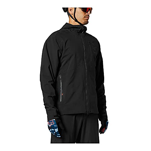 Fox Racing Men's Flexair Neoshell Water Resistant Jacket, Black, Medium