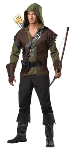 Mens Realistic Robin Hood Costume Small