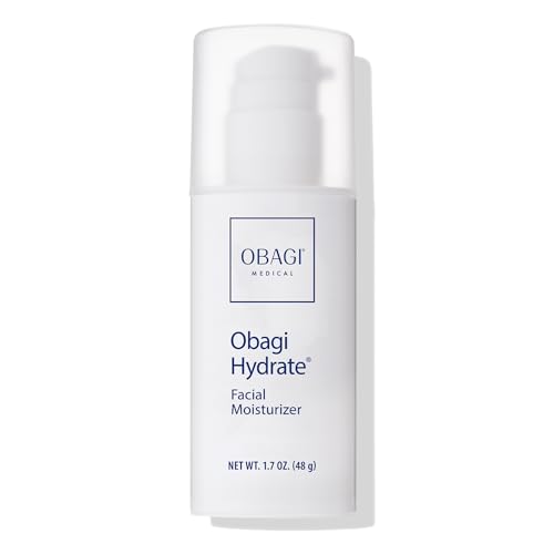 Obagi Hydrate Facial Moisturizer – Non-Comedogenic Intensely Hydrating All Day Moisturizer that Combats Dryness with Tara Seed Extract, Shea Butter, Avocado Oil & Glycerin – All Skin Types – 1.7 oz