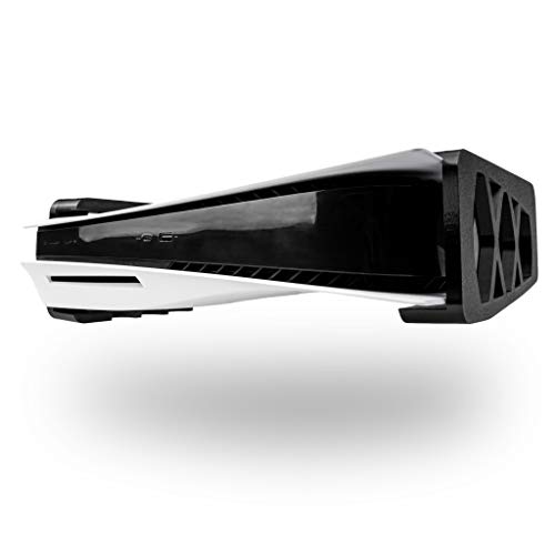 Glistco Stealth Mount - Under Desk Mount Compatible with PS5 - Black Disc