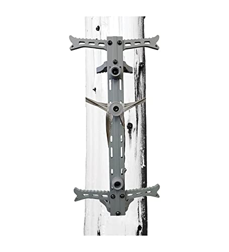 Hawk Helium 20' Lightweight Aluminum Non-Slip Treestand Hunting Climbing Sticks - 4-Pack