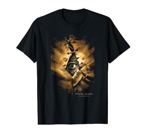 Jeepers Creepers Halloween Stitch Up Creepy Eye Poster T-Shirt