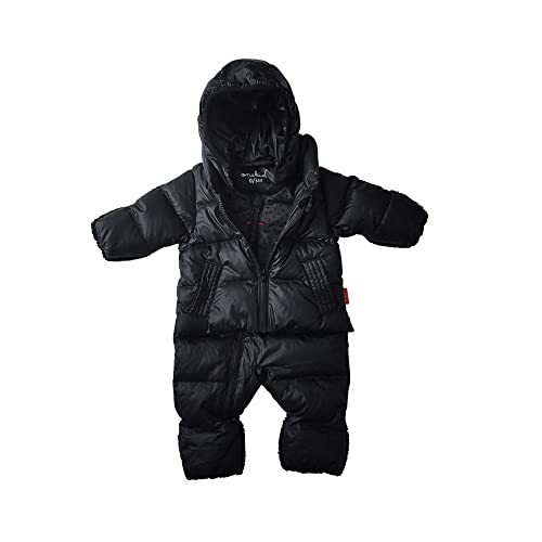 One Kid - Road Coat - Car Seat Safety Infant Snow Suit - Black
