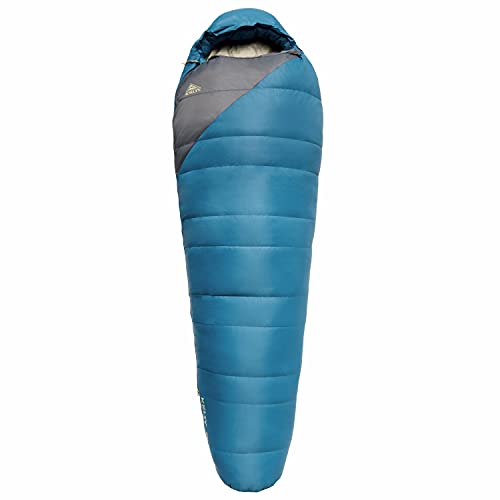Kelty Cosmic 20 Degree 550 Down Fill Sleeping Bag for 3 Season Camping, Premium Thermal Efficiency, Soft to Touch, Large Footbox, Compression Stuff Sack (Long)